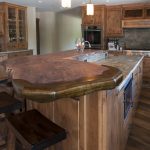Custom Steel End-Capped Counter Top